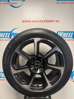 19" Originele Audi Q3 F2 S-Line Velgen 5x112 Continental, Auto-onderdelen, Banden en Velgen, 19 inch, Gebruikt, 255 mm, Banden en Velgen