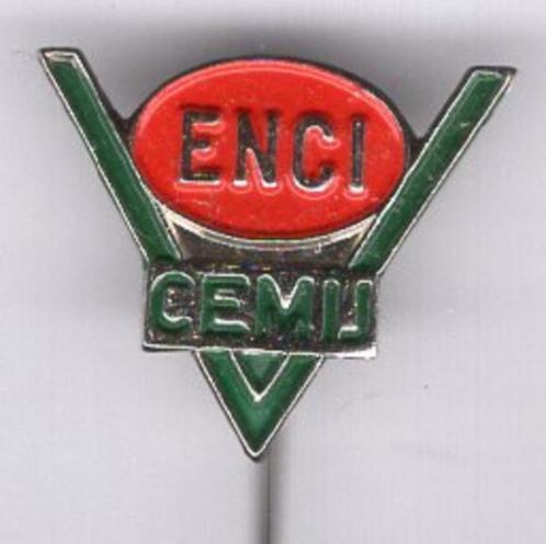 ENCI CEMIJ zilverkleurig betoncentrale speldje ( D_352 ), Verzamelen, Speldjes, Pins en Buttons, Nieuw, Speldje of Pin, Merk, Verzenden