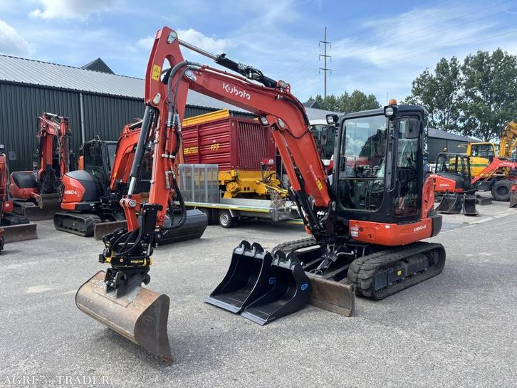 KUBOTA KX042-4A, Zakelijke goederen, Machines en Bouw | Kranen en Graafmachines, Graafmachine, Ophalen of Verzenden