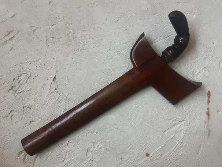 ANTIEKE BUGINESE KERIS PAMOR LUK KRIS INDONESIË DOLK INDIË, Antiek en Kunst, Kunst | Niet-Westerse kunst, Ophalen of Verzenden
