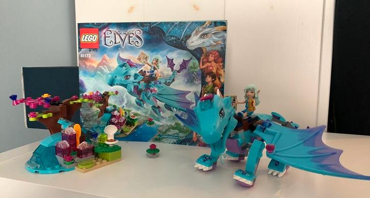 Lego Elves - 41172 - het waterdraak avontuur, Kinderen en Baby's, Speelgoed | Duplo en Lego, Zo goed als nieuw, Ophalen