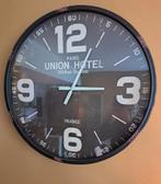 Industriële Wandklok - Union Hotel Paris, Ophalen, Gebruikt, Analoog, Wandklok