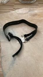 Leren riem centuur maat m, Kleding | Dames, Riemen en Ceinturen, Ophalen, Zo goed als nieuw, Zwart, 100 cm of meer