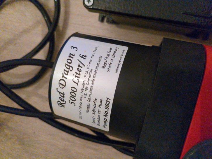 Royal exclusive Red Dragon 3 mini Speedy 50W, Dieren en Toebehoren, Vissen | Aquaria en Toebehoren, Zo goed als nieuw, Filter of Co2