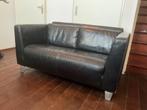 Leer bank, Ophalen, 150 tot 200 cm, Tweepersoons, Zo goed als nieuw