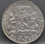 Mooie 1/2 zilveren rijder 1790 - 1/2 dukaton 1790 Zeeland, Vóór koninkrijk, Verzenden, Zilver, Overige waardes