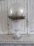 *** Creme gietijzeren vaas ***, Antiek en Kunst, Curiosa en Brocante, Ophalen