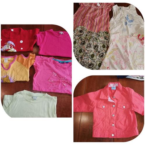 Pakket meisjes zomerkledingen (10 items) maat 98-104/110, Kinderen en Baby's, Babykleding | Baby-kledingpakketten, Gebruikt, Overige maten