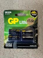 batterijen GP Lithium 4 stuks, Audio, Tv en Foto, Accu's en Batterijen, Ophalen of Verzenden, Nieuw