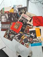 ongeveer 50 EP's, Cd's en Dvd's, Vinyl | Overige Vinyl, Ophalen, Gebruikt, Overige formaten