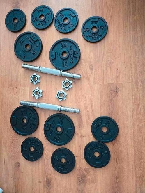 (Nieuw) 20kg Verstelbare dumbells dumbbelset halterset, Sport en Fitness, Fitnessmaterialen, Nieuw, Dumbbell, Armen, Benen, Borst