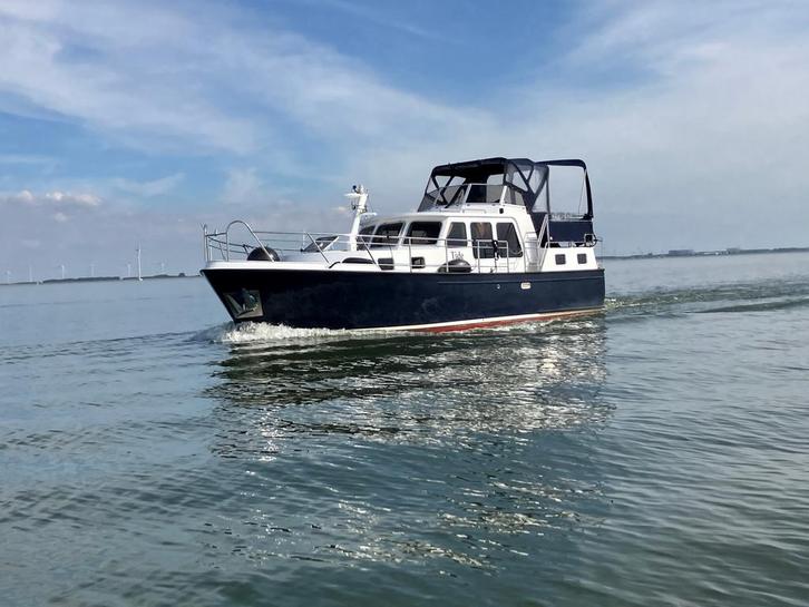 Vripack stalen motorjacht BJ2000 – als Gruno Pedro Linssen, Watersport en Boten, Motorboten en Motorjachten, Gebruikt, Staal, 9 tot 12 meter