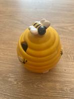 Honingpot Bijenkorf met Honingstokje, Ophalen of Verzenden, Zo goed als nieuw