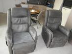 2  Relax stoelen elektrisch, Huis en Inrichting, Ophalen, Minder dan 75 cm, Zo goed als nieuw, Stof