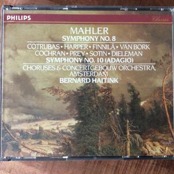 2cd, Mahler. Symfonie no 8 + Adagio Symf no 10, Haitink