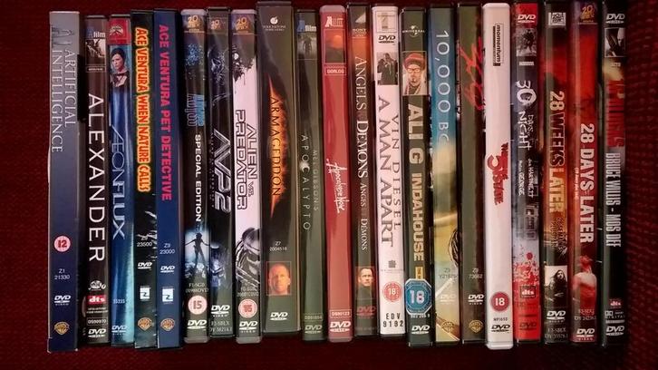 DVD, meerdere stuks, Cd's en Dvd's, Dvd's | Overige Dvd's, Zo goed als nieuw, Vanaf 16 jaar, Ophalen of Verzenden