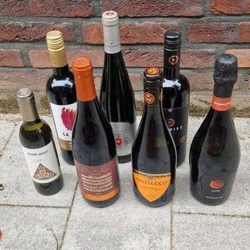 Diverse wijnen 7 stuks beschikbaar voor biedingen