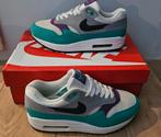 Nike Air Max 1 Clear Emerald, Kleding | Dames, Schoenen, Overige kleuren, Nike, Ophalen of Verzenden, Sneakers of Gympen