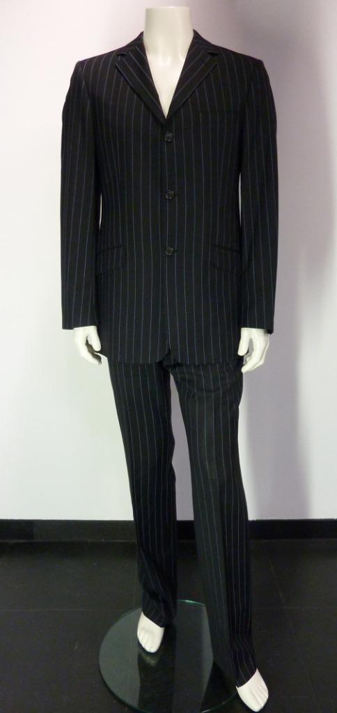 ESPRIT COLLECTION kostuum colbert + pantalon zwart maat 102, Kleding | Heren, Kostuums en Colberts, Gedragen, Maat 52/54 (L), Zwart