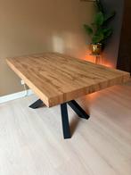 Tafel uitschuifbaar, Huis en Inrichting, Tafels | Eettafels, Ophalen, 50 tot 100 cm, Zo goed als nieuw, Vijf personen of meer