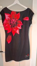 Desigual cocktail jurkje, Kleding | Dames, Ophalen of Verzenden, Zo goed als nieuw, Zwart, Boven de knie