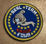 US Navy Seal team 4 patch (velcro), Verzamelen, Ophalen of Verzenden, Marine, Amerika, Embleem of Badge