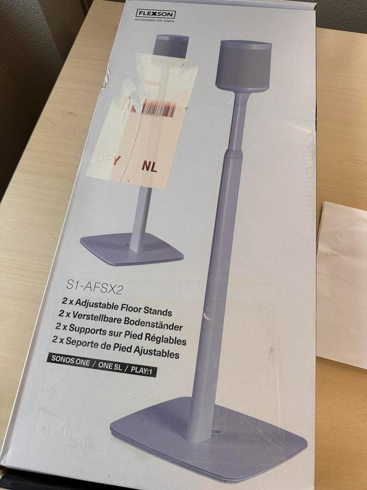 Flexson S1-AFSX2 Speaker Stands (2x) - Nieuw!, Audio, Tv en Foto, Luidsprekers, Nieuw, Ophalen of Verzenden