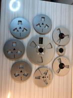 8 aluminium reels voor bandrecorder., Ophalen of Verzenden