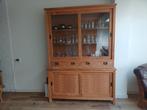 Teakhouten buffetkast, Ophalen, 200 cm of meer, Glas, 150 tot 200 cm