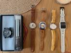 Lot horloges (Timex,Yema, Casio, Roamer,Claro), Overige merken, Gebruikt, Staal, Polshorloge