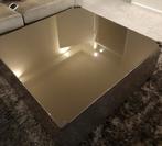 Puuur salontafel champagnekleur., Huis en Inrichting, Tafels | Salontafels, 100 tot 150 cm, Zo goed als nieuw, Minder dan 50 cm