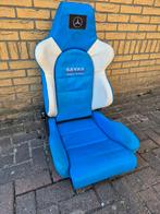 PEC Zwolle dug-out stoel, Huis en Inrichting, Stoelen, Ophalen, Gebruikt, Blauw, Metaal