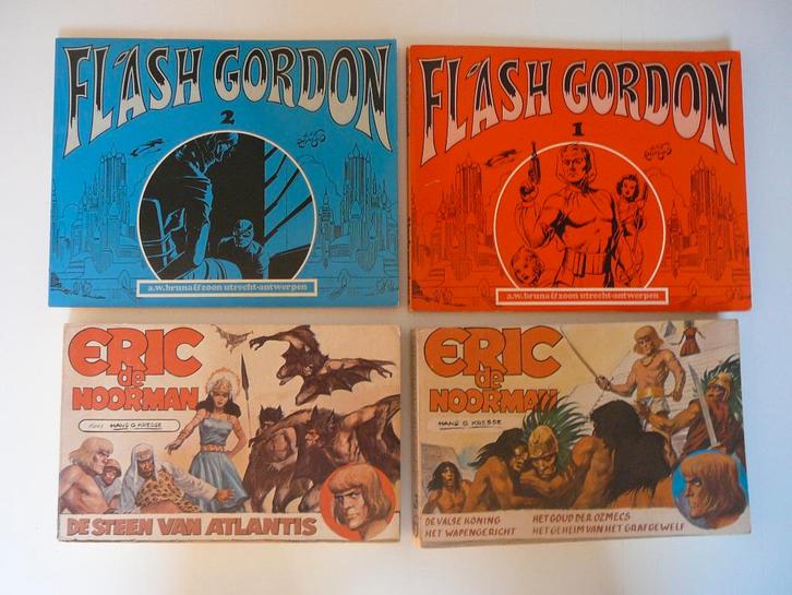 Eric de noorman en Flash Gordon strips, Boeken, Strips | Comics, Gelezen, Meerdere comics, Europa, Verzenden