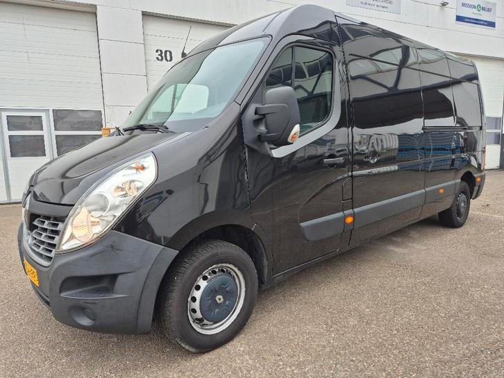 Renault Master T35 2.3 dCi L3H2 maxi 2x schuifdeur airco cru, Auto's, Bestelauto's, Bedrijf, Te koop, ABS, Airconditioning, Alarm