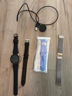 Samsung Galaxy Watch 41 mm met bandjes, Zwart, Ophalen of Verzenden, Zo goed als nieuw, Android