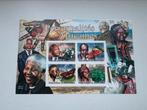 Burundi blok Nelson Mandela Desmond Tutu Kofi Annan, Ophalen of Verzenden, Postfris