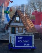 Huisje carnavalswagen, Hobby en Vrije tijd, Ophalen, Zo goed als nieuw, Overige typen, Carnaval