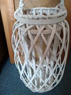 groot wit  windlicht, Ophalen, 25 tot 50 cm, Wit, Zo goed als nieuw