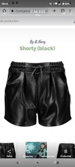 Bnosy gecoate zwarte pantalon short maat 146/152, Broek, B.Nosy, Meisje, Ophalen of Verzenden