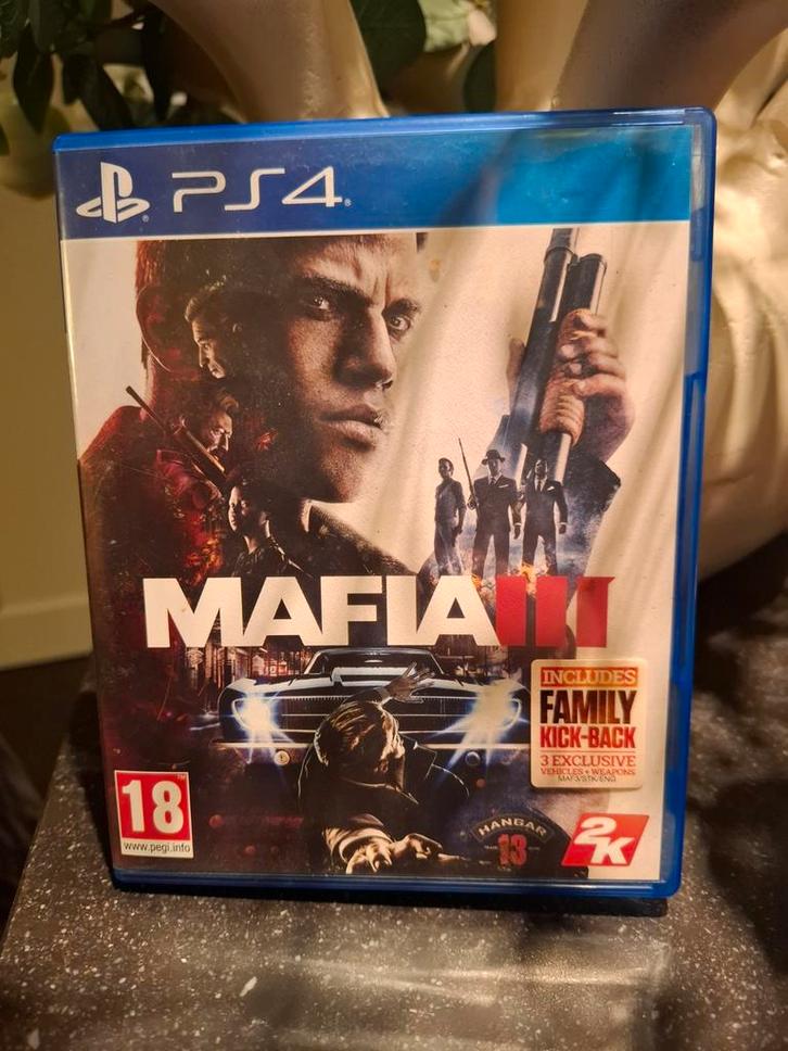 Ps 4 spel/game Mafia III/ mafia 3, Spelcomputers en Games, Games | Sony PlayStation 4, Zo goed als nieuw, Avontuur en Actie, 1 speler