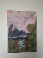 Aan de Rand van de Stilte, Schilderij, Antiek en Kunst, Ophalen of Verzenden