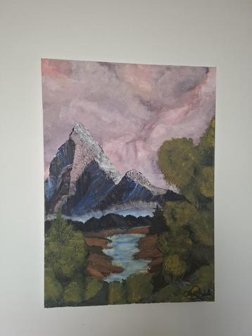 Aan de Rand van de Stilte, Schilderij beschikbaar voor biedingen