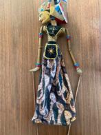 Wayang Golek pop - Indonesisch handgemaakt, Ophalen of Verzenden, Zo goed als nieuw, Pop