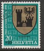 Zwitserland 1978 1142 Pro Juventute 20c Aarburg, Gest, Postzegels en Munten, Ophalen of Verzenden, Gestempeld