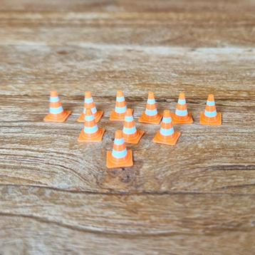 Verkeerskegel / Pilon (Set van 10) – Schaal 1:50 beschikbaar voor biedingen