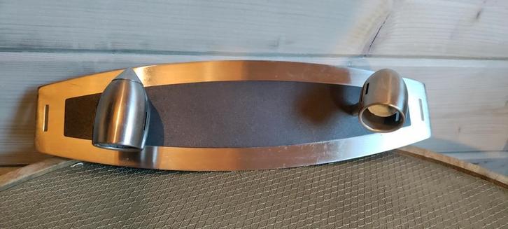 Moderne Muurlamp met 2 Spots, Huis en Inrichting, Lampen | Wandlampen, Gebruikt, Metaal, Ophalen of Verzenden