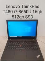 Als nieuw: van 1499 voor 649 euro. Lenovo ThinkPad T480 i7, Met videokaart, 2 tot 3 Ghz, Qwerty, 14 inch