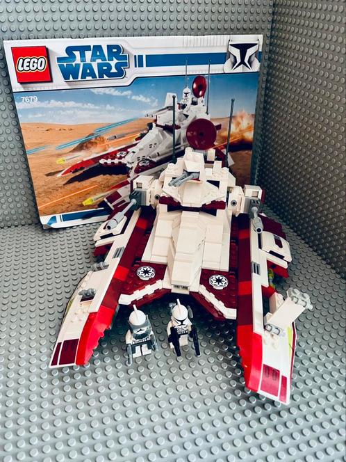 LEGO Star Wars 7679 Republic Fighter Tank, Kinderen en Baby's, Speelgoed | Duplo en Lego, Gebruikt, Lego, Complete set, Ophalen of Verzenden