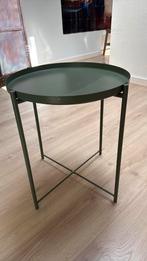 IKEA Bijzettafeltje - Groen, Huis en Inrichting, Ophalen, Minder dan 45 cm, Minder dan 55 cm, Metaal of Aluminium