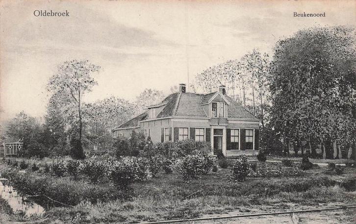 AY922 Oldebroek Beukenoord 1913 uitg. Vaessen, Verzamelen, Ansichtkaarten | Nederland, Gelopen, Gelderland, Voor 1920, Verzenden